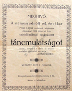1934 Radnót meghívó