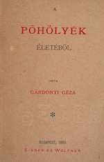 Gárdonyi dedikáció 1895