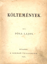 Költemények