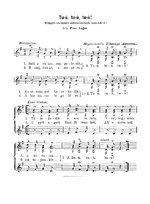 Pósa Lajos - Tu-ú, tu-ú, tu-ú